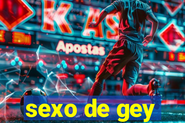 sexo de gey